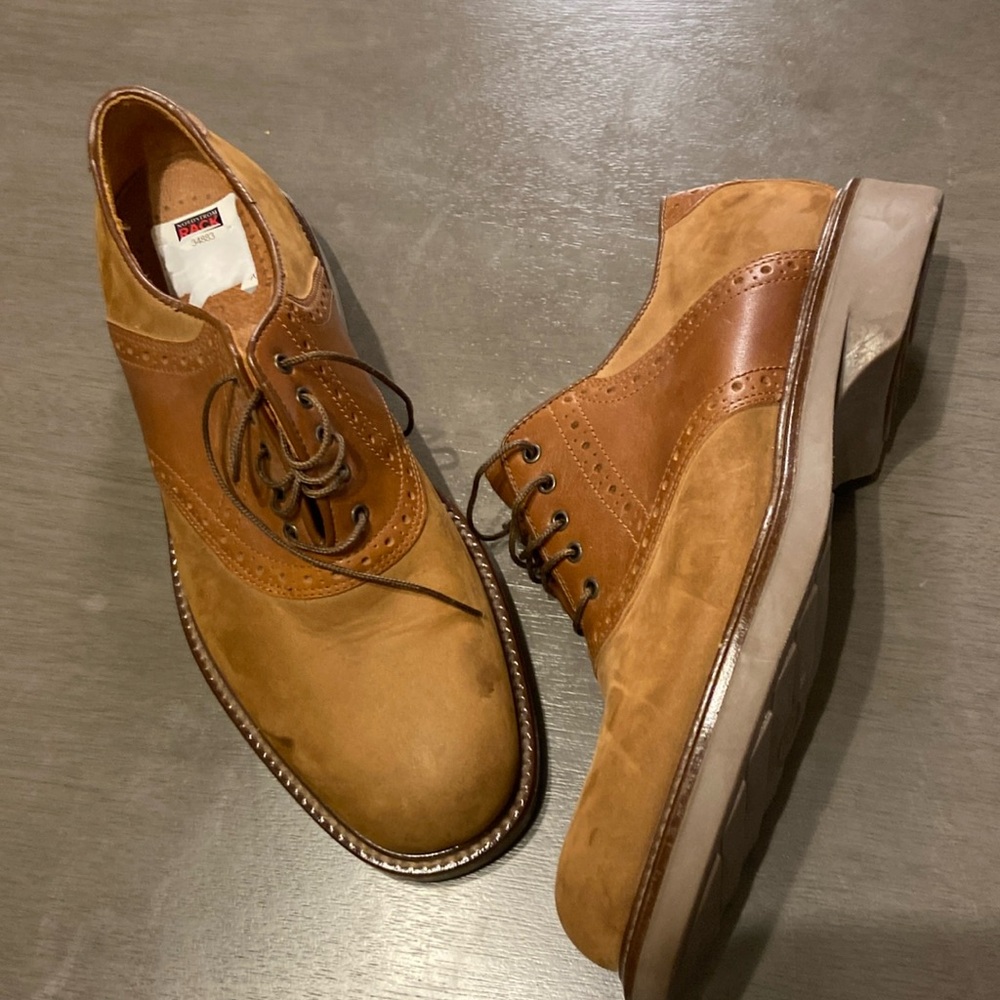 Vintage Johnston & Murphy Made in Italy Oxfords